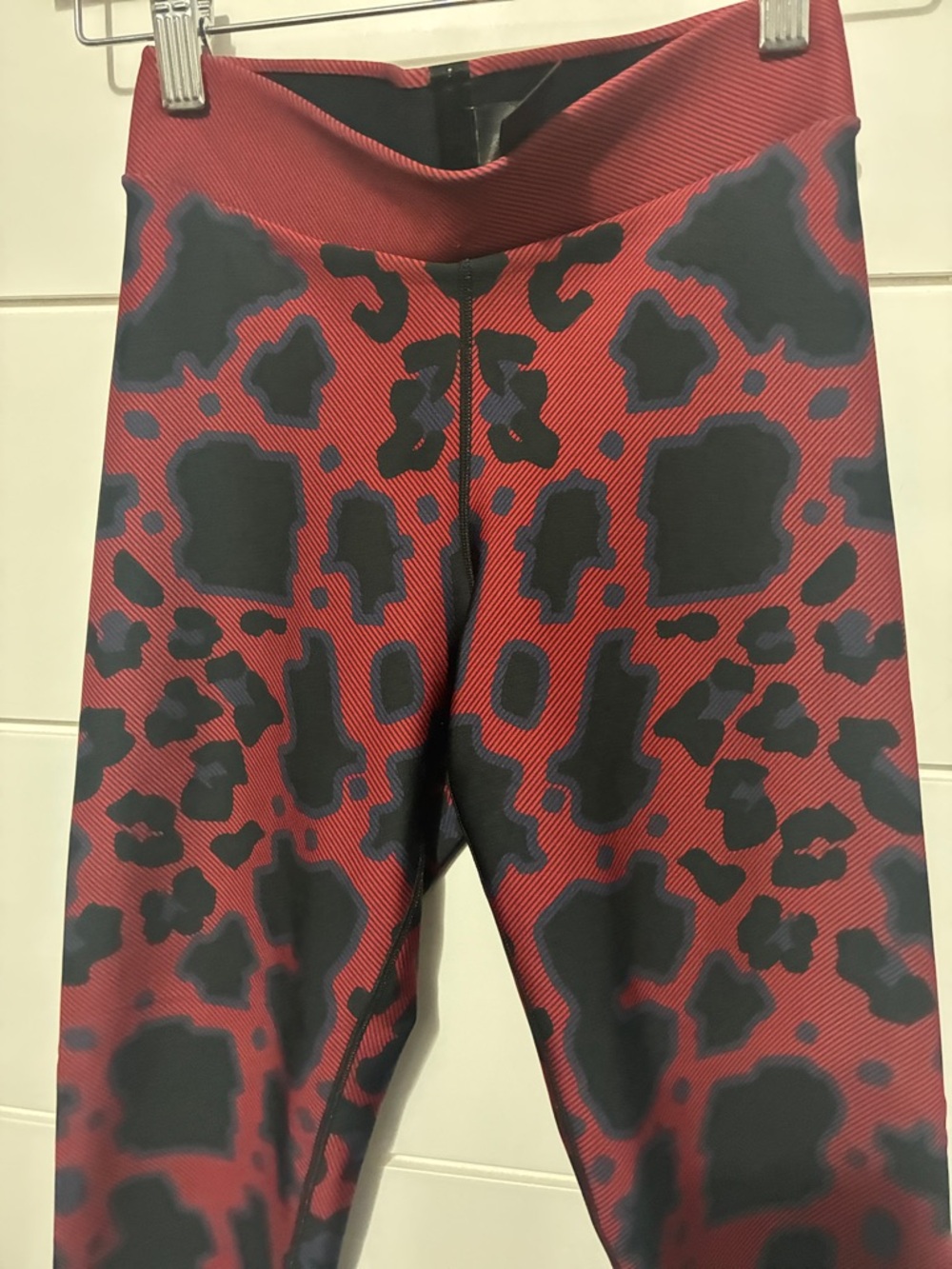 Cor by ultracor  Red and Black Leopard Print Leggings - Picture 4 of 7